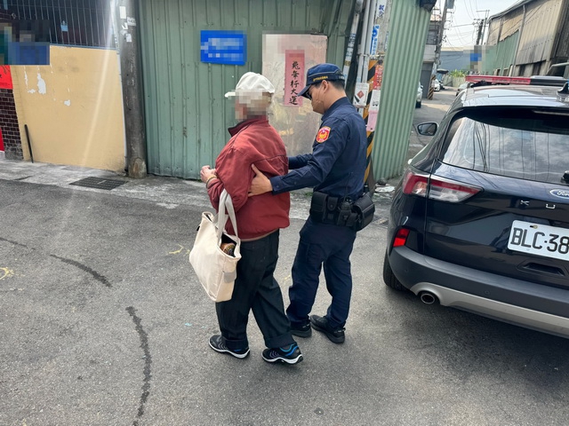 獨居老翁晨運因這件事釀迷途  太平警發現助返家