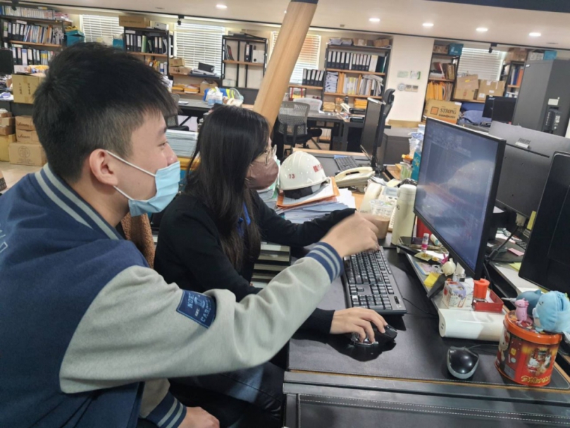 加入大專就業學程拚未來  設計系學生成消防系統公司未來人才