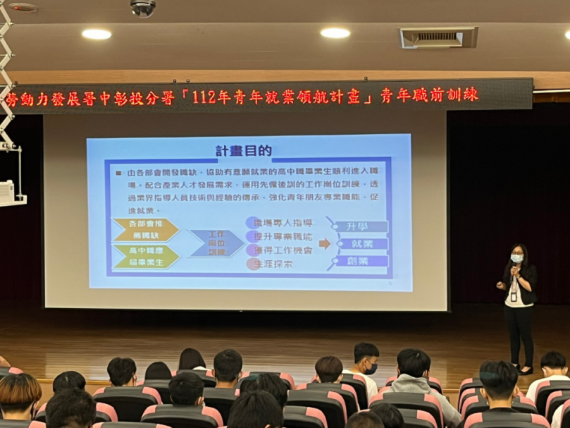 勞動部青年就業領航計畫受理報名至3月18日止  職類多元引領青年探索志趣