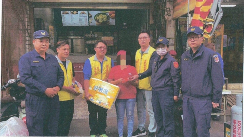 愛心不分國籍　大甲警關懷送暖臺灣新住民