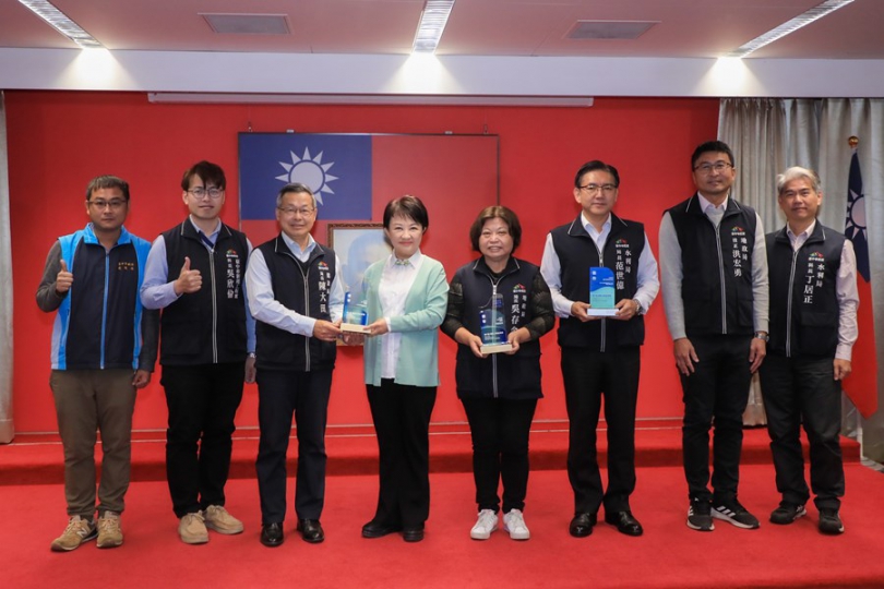 中市地政局工程獲金安獎肯定  市政會議獻獎分享榮耀