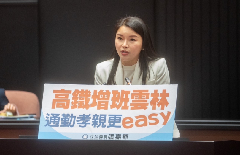 高鐵雲林客量逐年攀升　張嘉郡、丁學忠力促增班