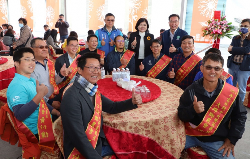 雲林縣表揚10大菁英農民　張麗善期許農業永續發展