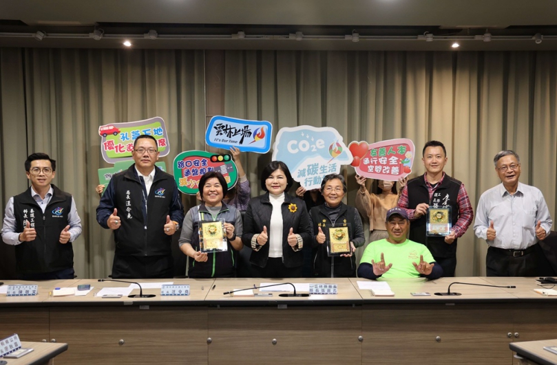 雲林道路及人行道養護考核出爐　張麗善表揚莿桐、古坑、虎尾績優公所