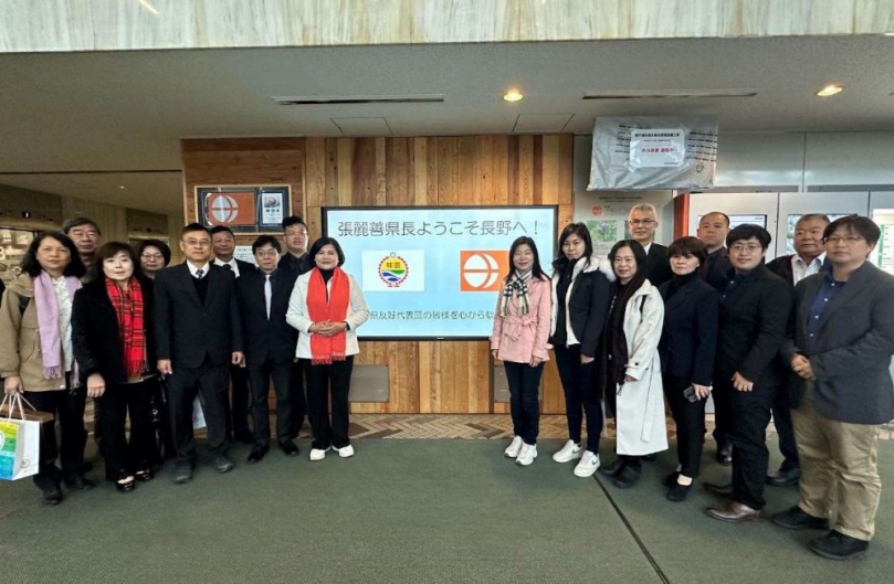 雲林縣與日本長野縣共探合作機會　縣長張麗善與阿部守一知事會晤