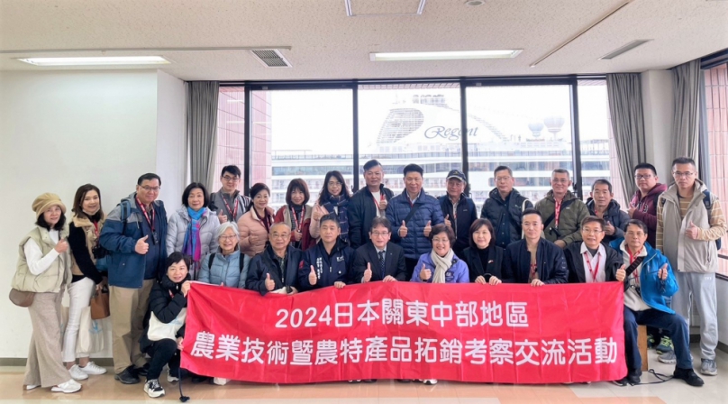 王縣長團隊參訪日本靜岡縣清水港。（照片縣府提供）