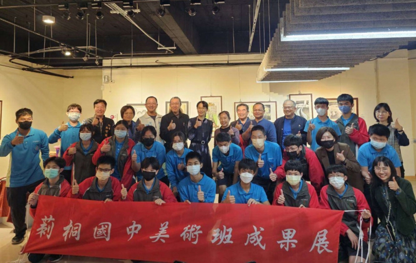 藝星人-2024莿桐國中美術班成果展　文化觀光處展覽館歡迎各界蒞臨