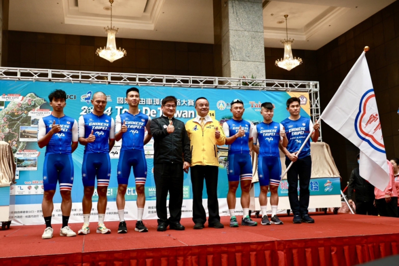 國際自由車環台賽起跑 南投3虎將13日領頭決戰南投