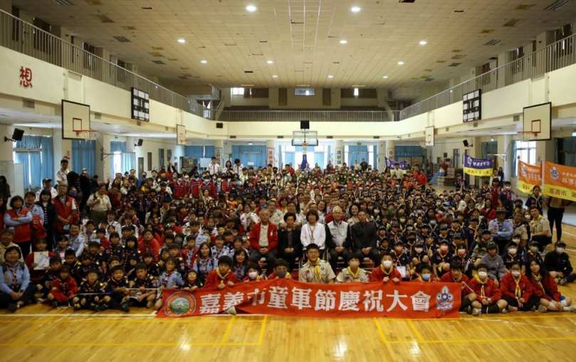 嘉義市113年童軍節慶祝大會　黃敏惠：日行一善、人生以服務為目的
