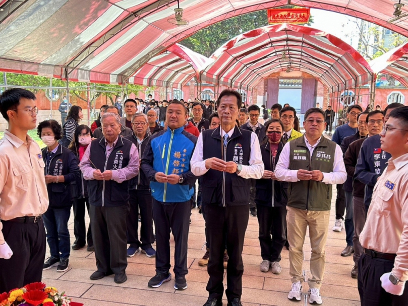 慶祝文昌帝君聖誕  台中市大甲區各界在文昌祠舉辦隆重三獻禮