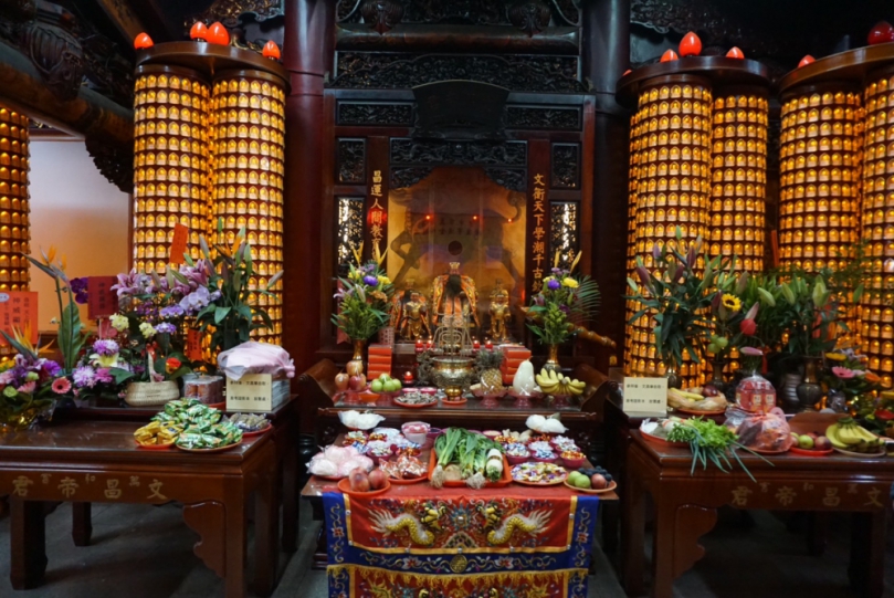 恭祝文昌帝君聖誕   萬和宮祈福法會送壽麵湯圓受歡迎