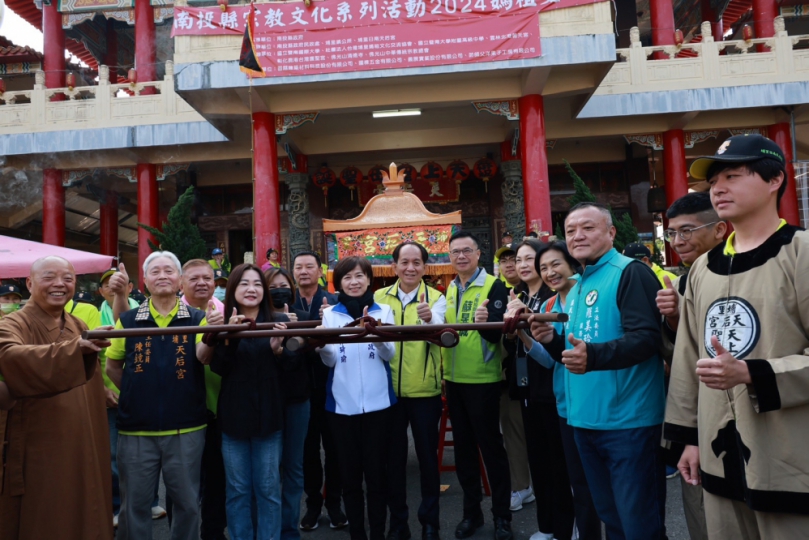 埔里天后宮媽祖文化節登場 環保遶境走出健康