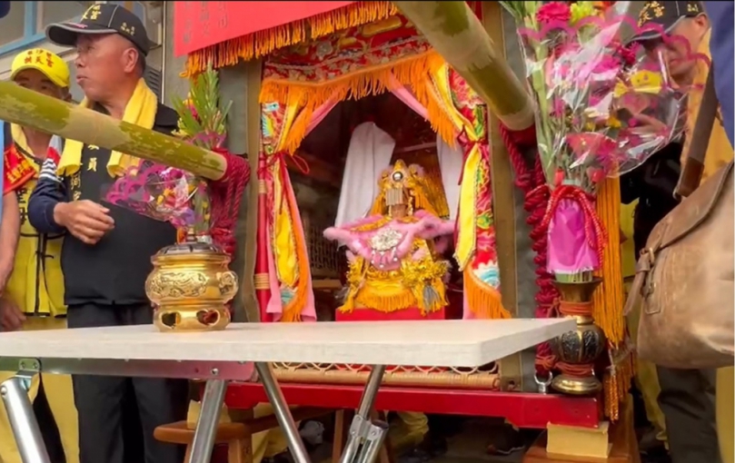 白沙屯進香百年首度從林內入轄　張麗善與警方迎駕並維交通安全