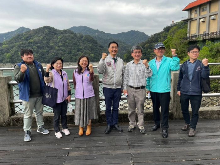 視察石門水庫水情現況　做好抗旱整備工作
