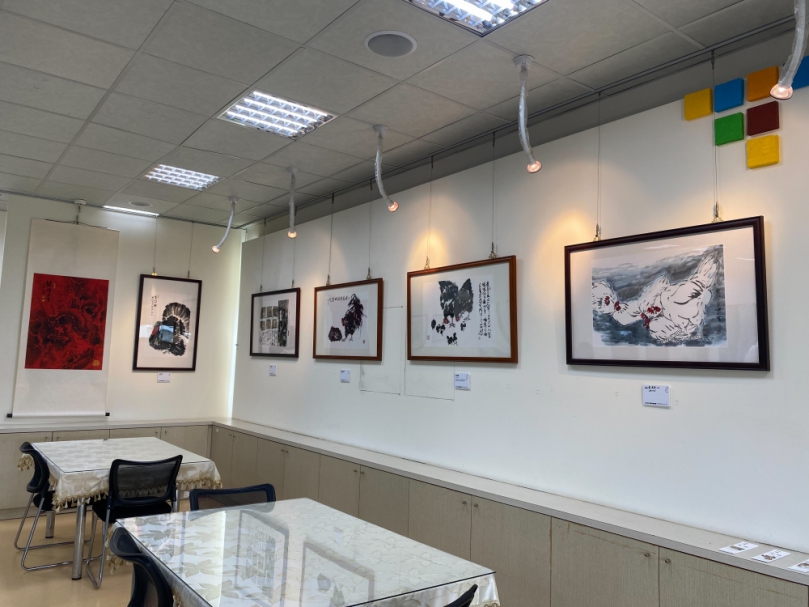 中市東勢地所「莊坤山先生書畫展」 作品傳遞多元意象