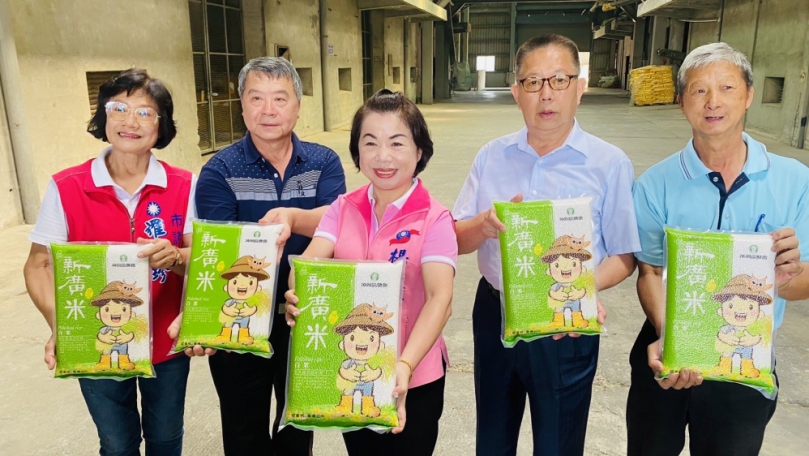 台中市神岡區農會20年碾米機太NG  立委楊瓊瓔、台中市議員羅永珍爭取千萬補助換新