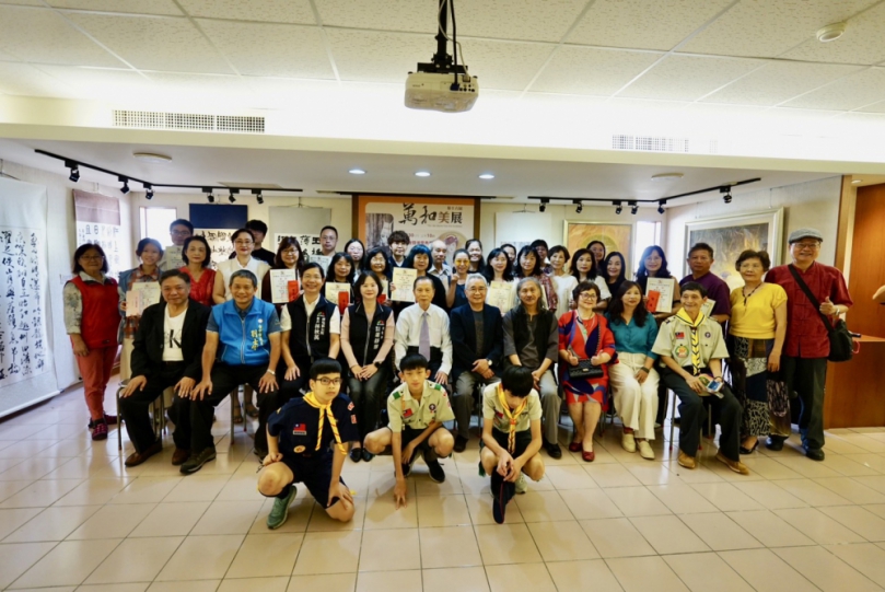 第16屆萬和美展頒獎熱鬧滾滾   陳從珍、鐘啟賓感謝萬和宮用心  簡錦清大師：參選作品需要端出所有人都喜歡的口味