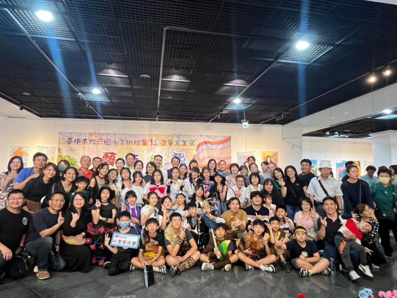 中市大元畢業美展  藝時靈感取材生活