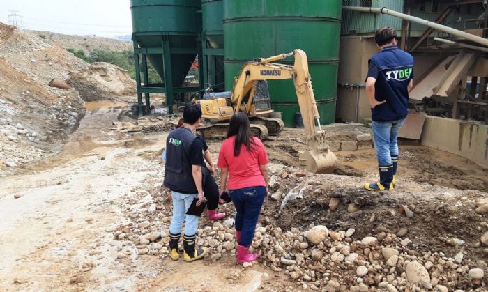 蘆竹南青路與富國路道路污染　啟動專案稽查