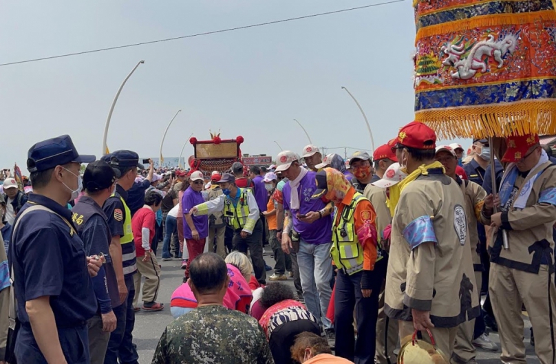 西螺因應2024大甲媽祖遶境進香　警籲遵守交通疏導及防扒竊