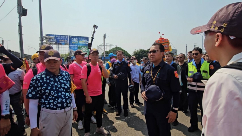大甲媽來了！烏日分局嚴陣以待  全力維護信徒及用路人安全