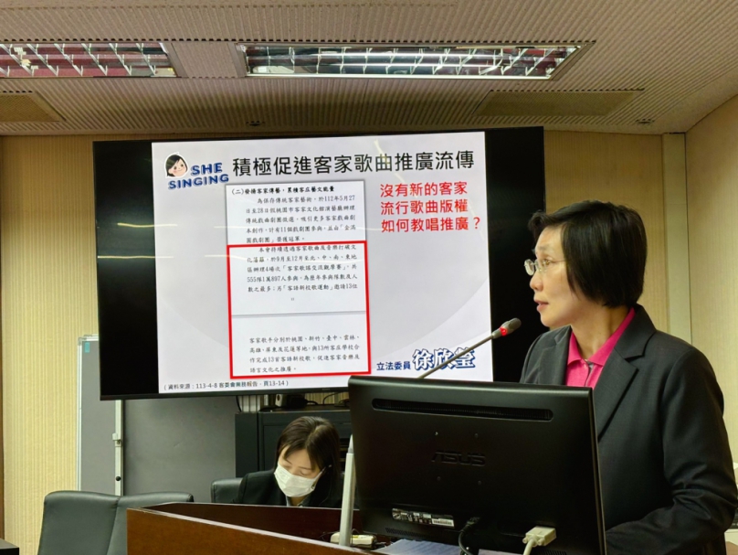 寶林風暴擴散   新埔粄條無端受災   徐欣瑩要求客委會積極協助  主委楊長鎮邀下鄉吃粄條