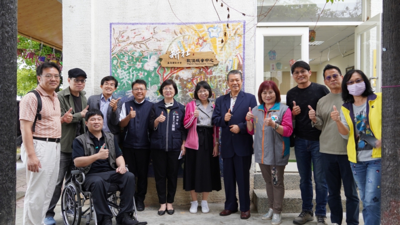 縮減偏鄉數位落差  中市新社數位機會中心揭幕