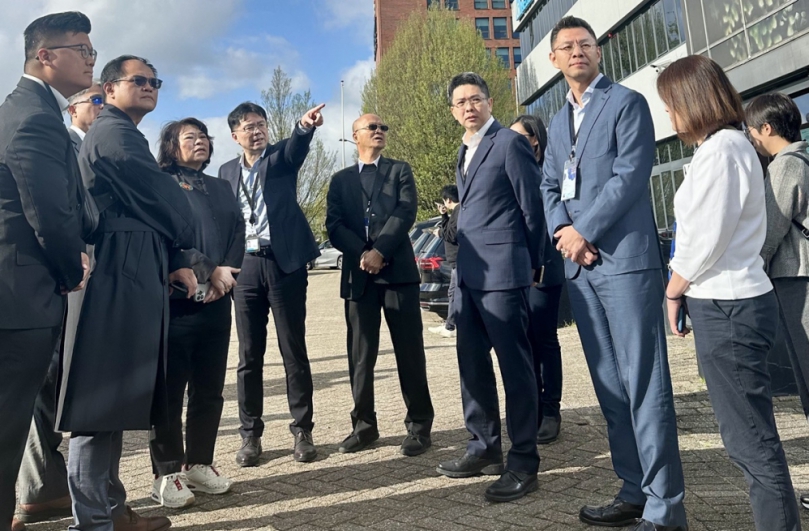 黃敏惠率團參訪台達電歐洲總部　交流永續城市智慧管理平台