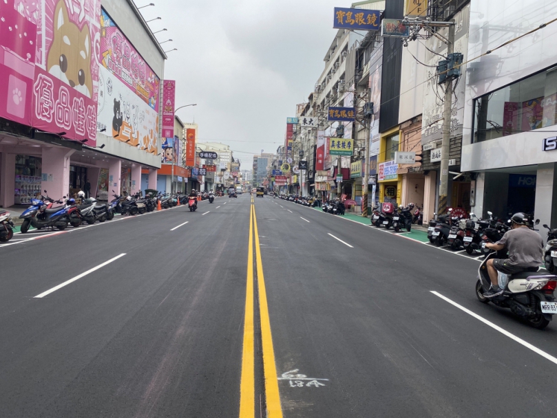 回應市民期待  中市優化逢甲商圈人行環境