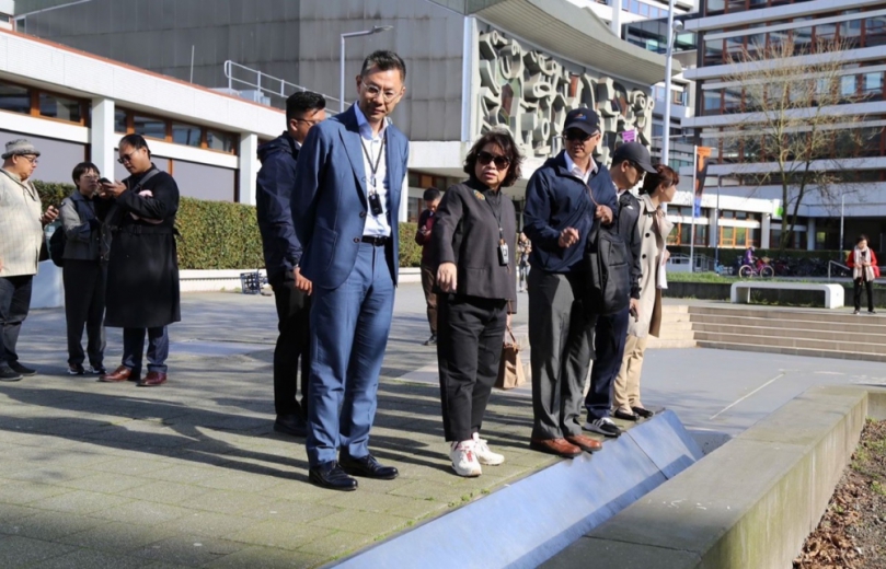 黃敏惠參訪鹿特丹勉勵團隊　要在永續的基礎上發揮創意