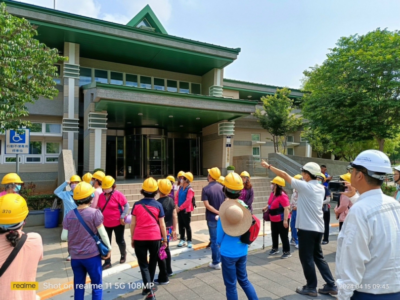 臺中市大安區公所民政志工參訪后里、苗栗   學習與體驗歷史古蹟文化