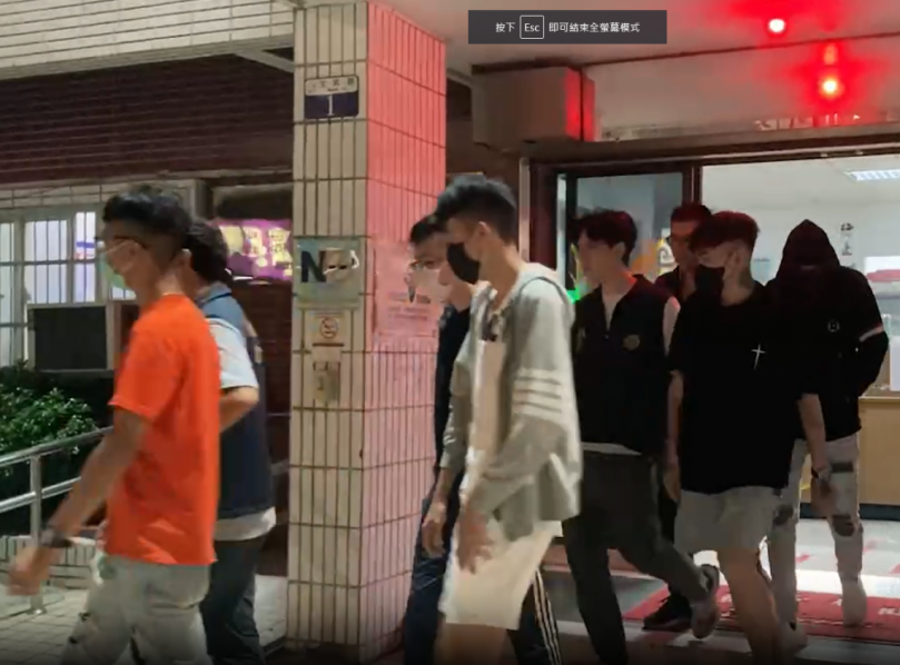 大甲媽祖遶境進香回鑾日街頭聚眾鬥毆　涉案9嫌大甲警分局全數緝獲到案