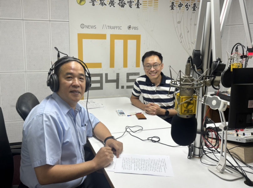 中市警四分局副分局長陳作豪暢談打詐與防騙  同步俱進成效勢必斐然