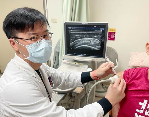 外地男子經豐原醫院超音波導引術成功治癒左肩疼痛