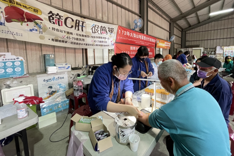 梨山健康嘉年華   中市衛生局攜光田醫院前進偏鄉為民眾健檢