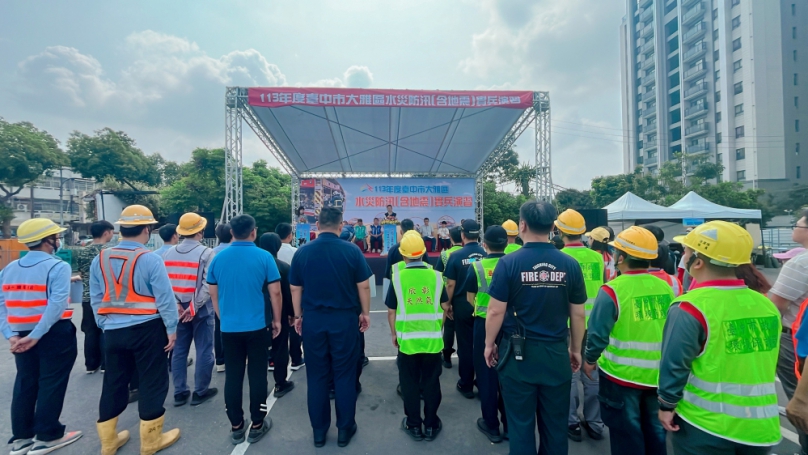 防災重於救災   大雅公所舉辦水、震災複合式災害實兵演習