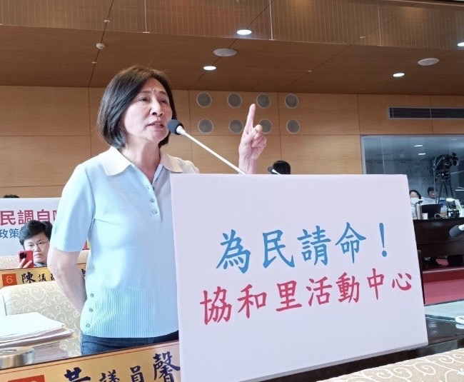 為民請命！國民黨台中市議員黃馨慧爭取協和里活動中心