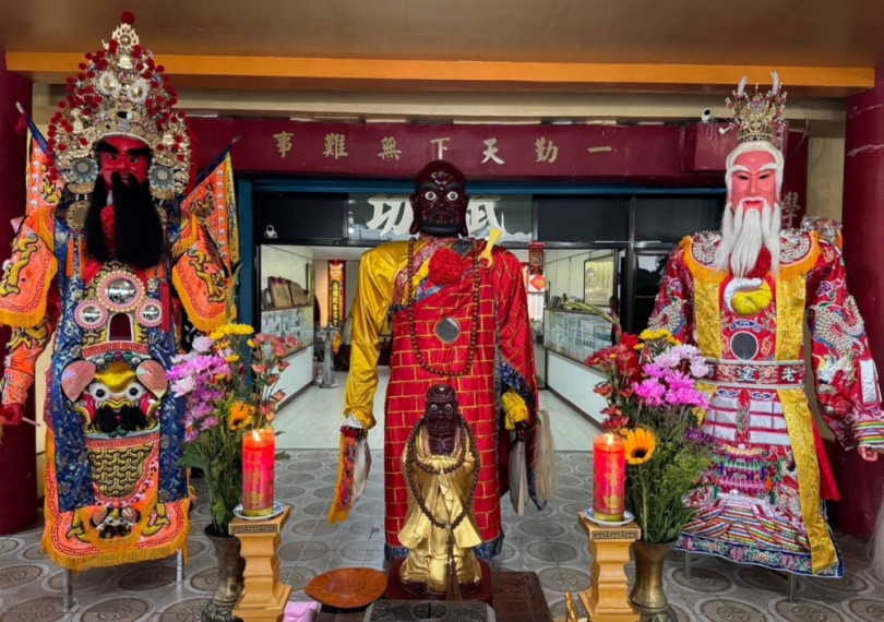 北港老塗獅重現臺灣傳統武舘　三大祖師爺齊聚迎媽祖重現光輝