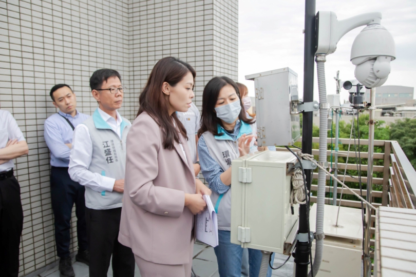 AI科技監控高峰里異味   新竹市與科管局攜手守護市民健康