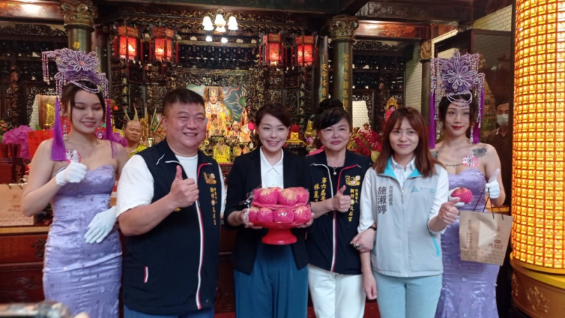 天上聖母聖誕千秋　高虹安赴內天后宮及天后宮  祈求風調雨順、國泰民安