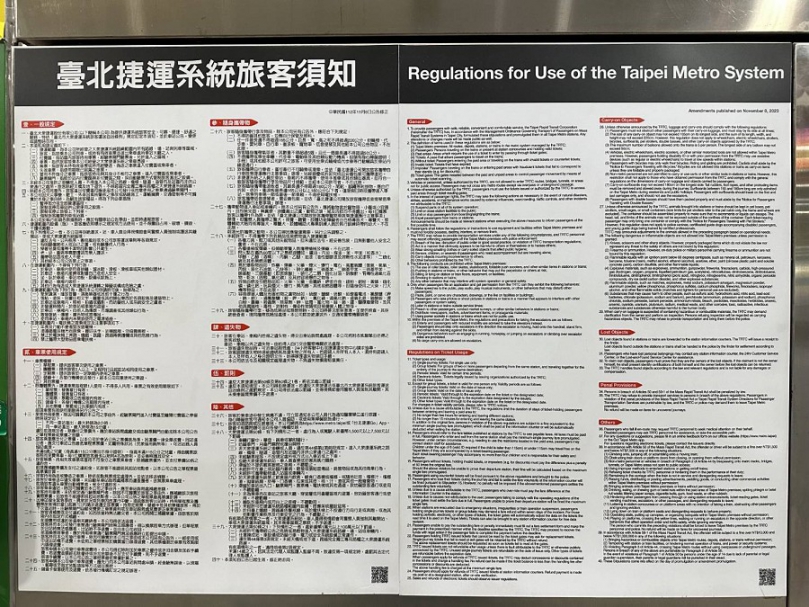 臺北捷運全力維護旅客安全及乘車秩序　如有違法事項均依大捷法處理