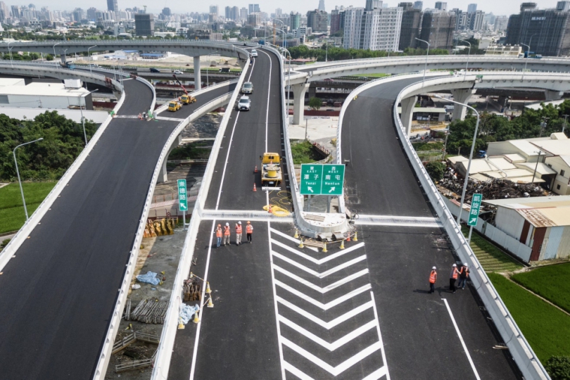 國1銜接台74線系統交流道將通車  國民黨立委楊瓊瓔：爭取14年再辛苦都值得