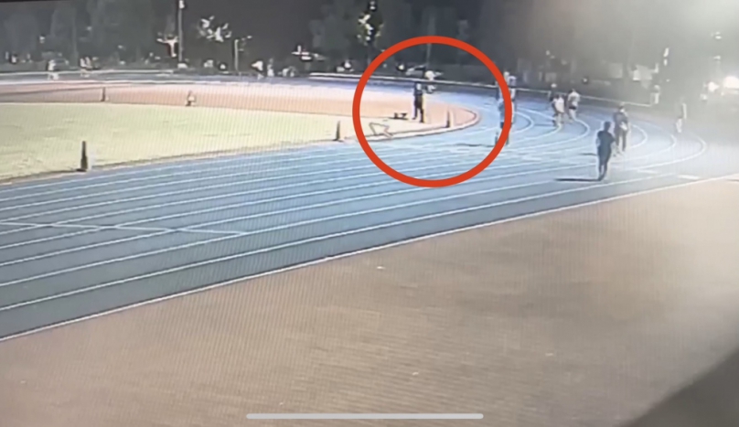 新竹市立田徑場小偷出沒  警方調監視影像破案