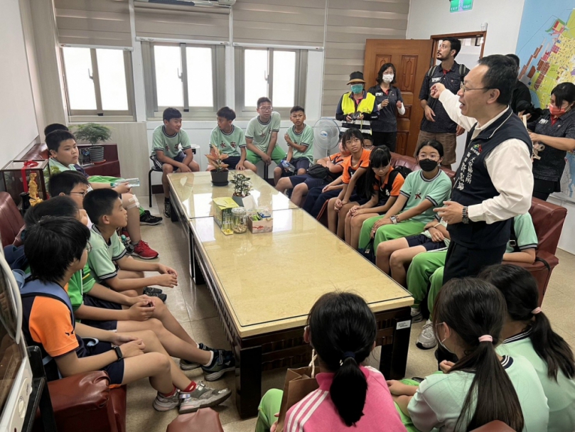 台中市大安區永安國小舉辦單車采風之旅  加深學生對社區文化理解及鄉土產業環境關注情懷