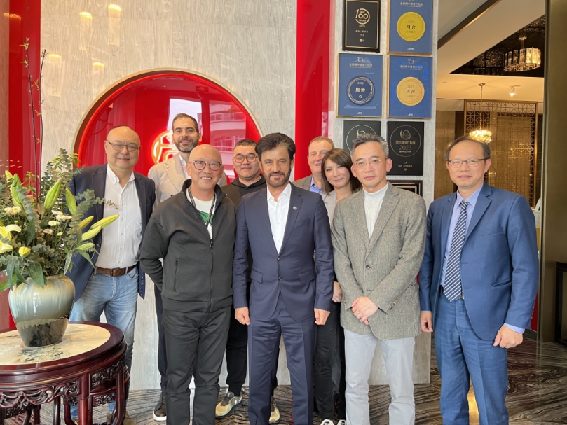 2024F1聯想中國大獎賽復賽  麗寶國際賽車場受邀觀摩