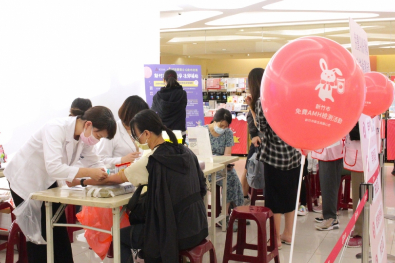 新竹市5/18免費AMH卵巢功能檢測   高虹安廣邀女性市民力拚一線「生」機