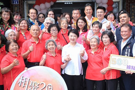 高齡友善新里程碑！烏日「螺潭社區關懷據點」揭牌