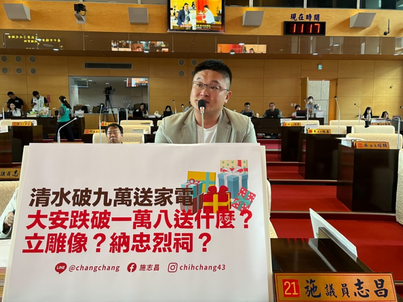 國土計畫逼大安農民棄耕？民進黨台中市議員施志昌建議結合風機開發工業區  為當地創造新的機會