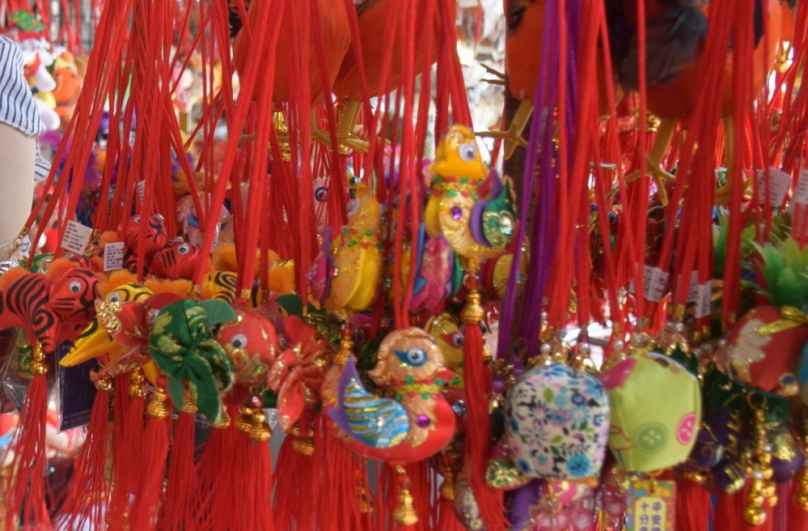 端午節即將到來   市面上應節香包大舉出籠