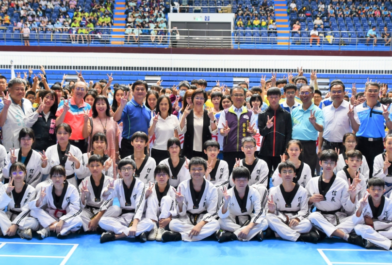 彰化體育嘉年華登場。（照片縣府提供）